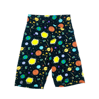 Adult Outer Space Crossover Shorts - Lucky Bug Clothing Company