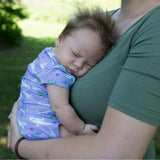 Essential Organic Lemon Shark Onesie - Lucky Bug Clothing Company