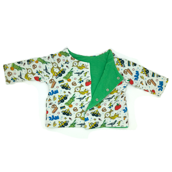 Soft Reversible NYC Cardigan