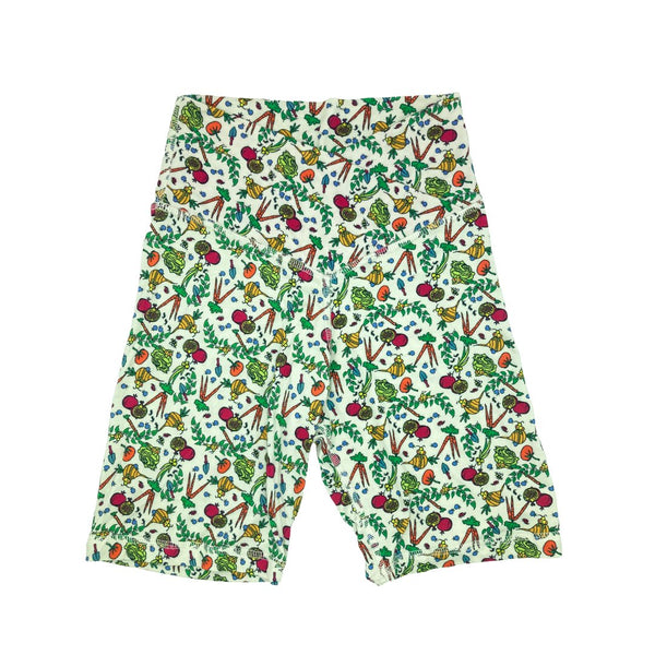 Adult Veggie Garden Crossover Shorts - Lucky Bug Clothing Company