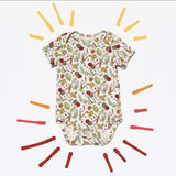 Essential Organic Veggie Garden Onesie - Lucky Bug Clothing Company