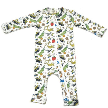 Organic Everyday NYC Playsuit - Lucky Bug Clothing Company