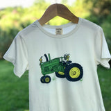 Organic Tractor Play T-Shirt - Lucky Bug Clothing Company