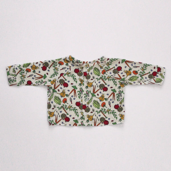 Veggie Garden Cardigan - Lucky Bug Clothing Company